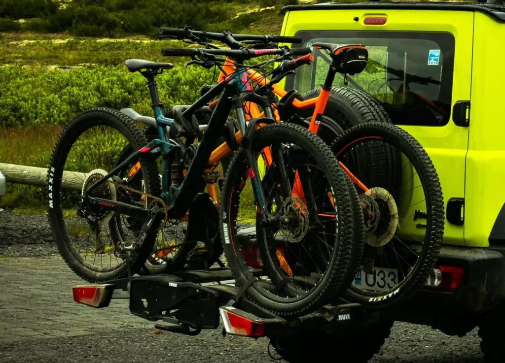 SUV bike rack